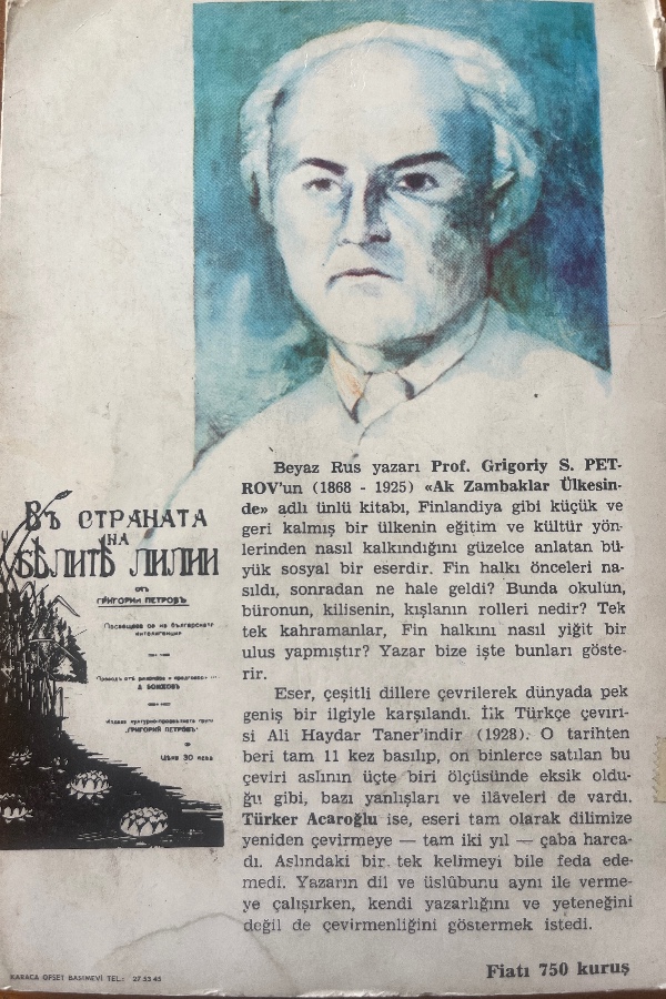 AK ZAMBAKLAR ÜLKESINDE FİNLANDİYA