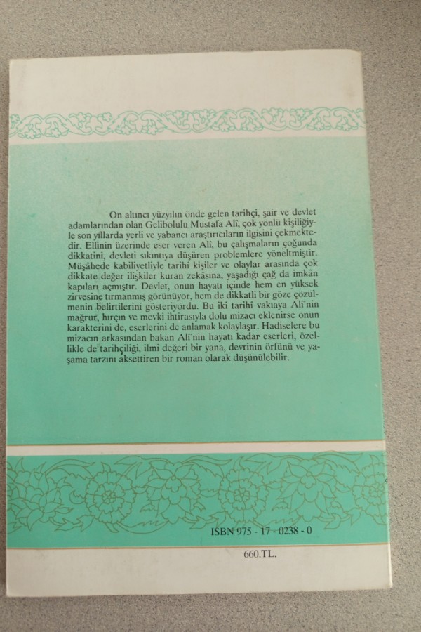 GELIBOLULU MUSTAFA ALI