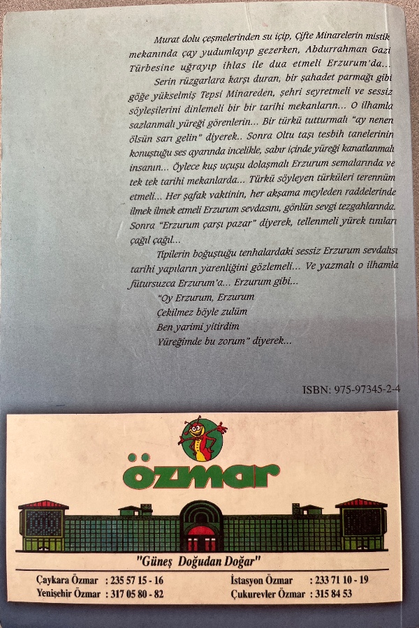ERZURUM ŞEHRINDEKI TARIHI ESERLER