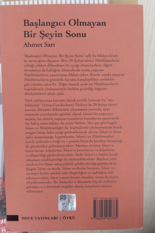 BAŞLANGICI OLMAYAN BIR ŞEYIN SONU