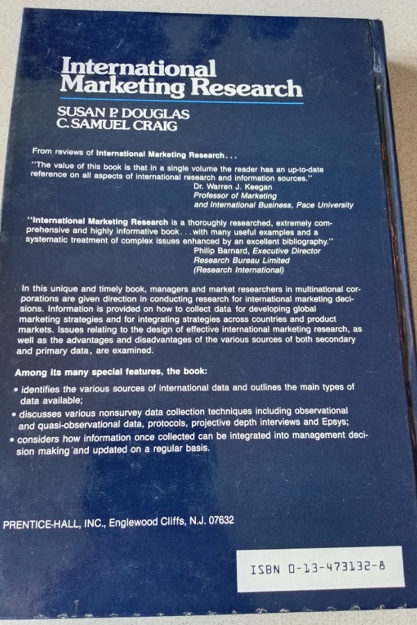 İNTERNATIONAL MARKETING RESEARCH