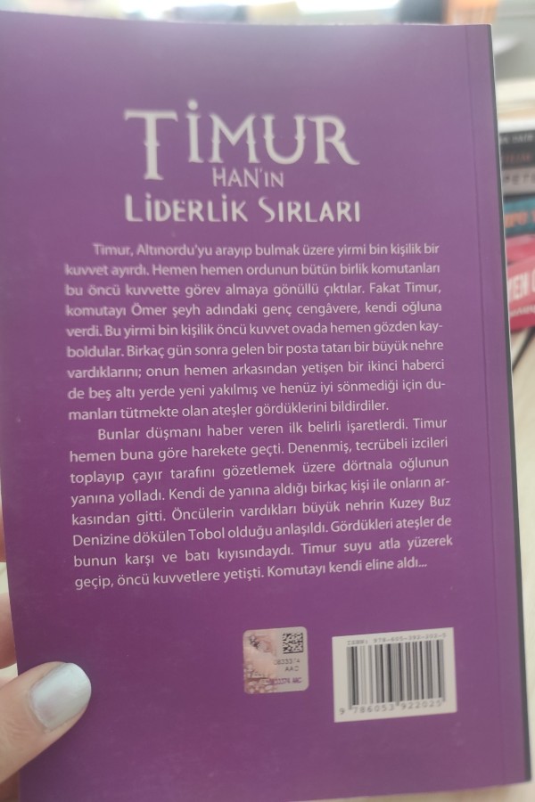 TIMUR HAN'IN LIDERLIK SIRLARI