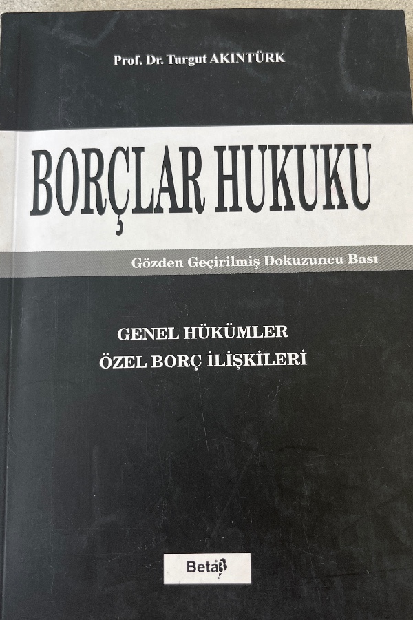 BORÇLAR HUKUKU