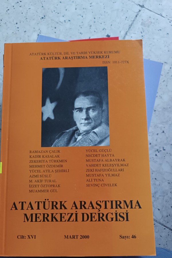 ATATÜRK ARAŞTIRMA MERKEZI DERGISI