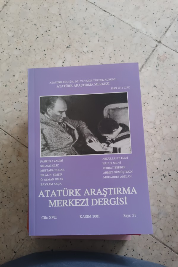 ATATÜRK ARAŞTIRMA MERKEZI DERGISI