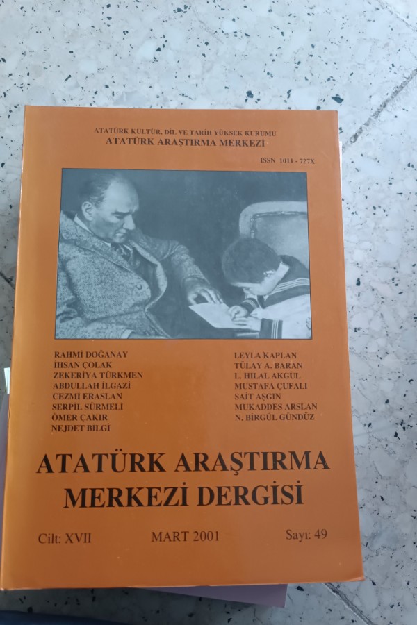 ATATÜRK ARAŞTIRMA MERKEZI DERGISI