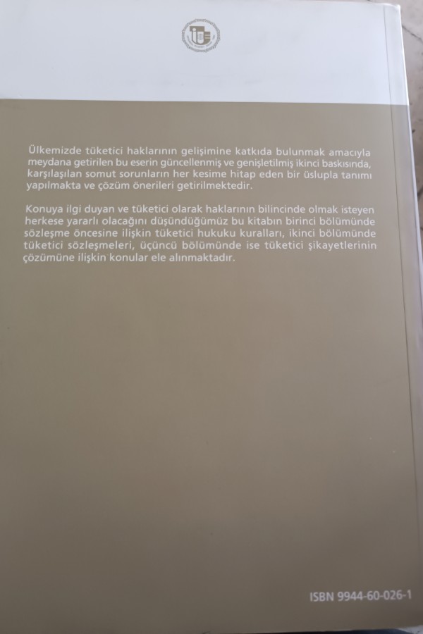 TÜKETICI HUKUKU MEVZUATA ILIŞKIN YORUM-ELEŞTRI- ÖNERI
