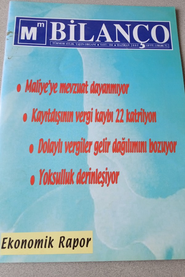 MM BILANÇO (EKONOMIK RAPOR)