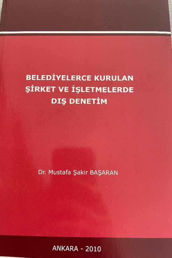 BELEDIYELERCE KURULAN ŞIRKET VE İŞLETMELERDE DIŞ DENETIM