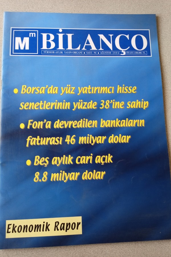 MM BILANÇO(EKONOMIK RAPOR)