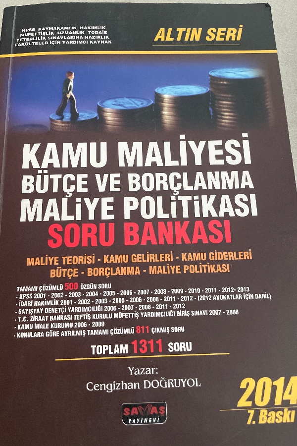 KAMU MALIYESI BÜTÇE VE BORÇLANMA MALIYE POLITIKASI SORU BANKASI