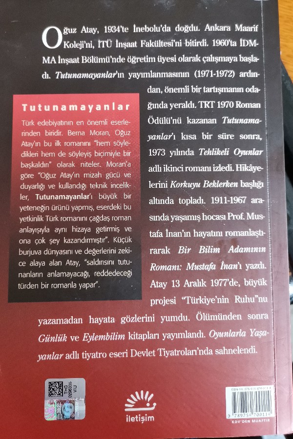 TUTUNAMAYANLAR