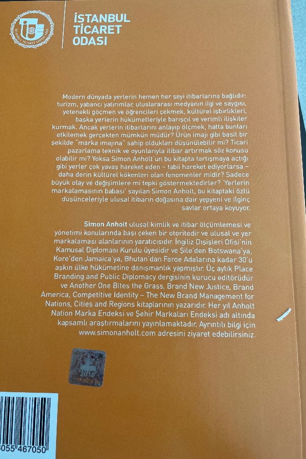 SIMON ANGOLA YERLERIN MARKALAŞMASI KIMLIK İMAJ VE İTIBAR