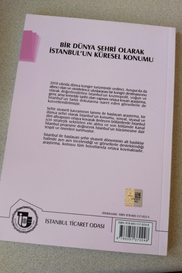 BIR DÜNYA ŞEHRI OLARAK İSTANBUL'UN KÜRESEL KONUMU