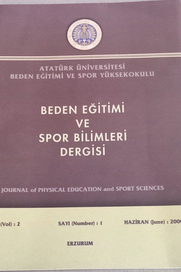 BEDEN EĞITIMI VE SPOR BILIMLERI DERGISI
