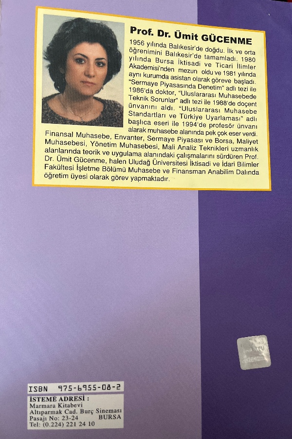 MALIYET TABLOLAR ANALIZI VE ENFLASYON MUHASEBESI