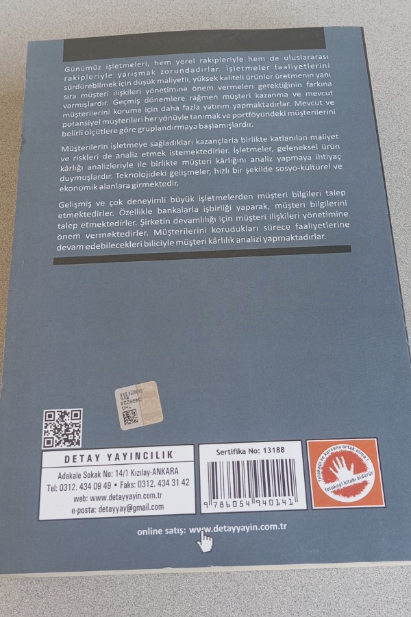 MÜŞTERI KARARLILIK ANALIZI