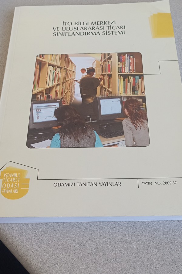 İTO BILGI MERKEZI VE ULUSLARARASI TICARI SINIFLANDIRMA SISTEMI