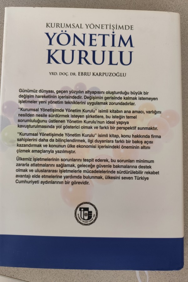 KURUMSAL YÖNETIŞIMDE YÖNETIM KURULU