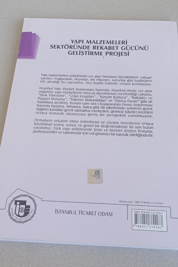 YAPI MALZEMELERI SEKTÖRÜNDE REKABET GÜCÜNÜ GELIRŞTIRME PROJESI