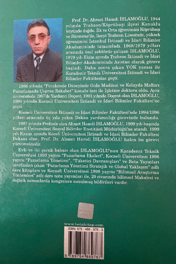 PAZARLAMA YÖNETIMI