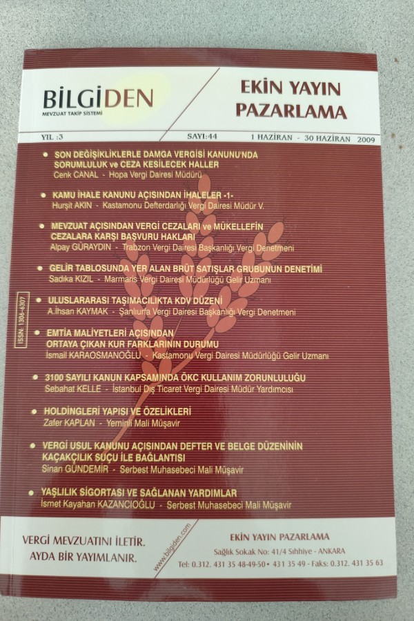 BILGIDEN MEVZUAT TAKIP SISTEMI