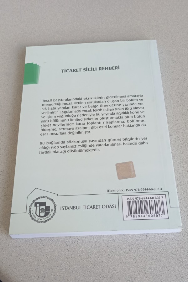 TICARET SICILI REHBERI