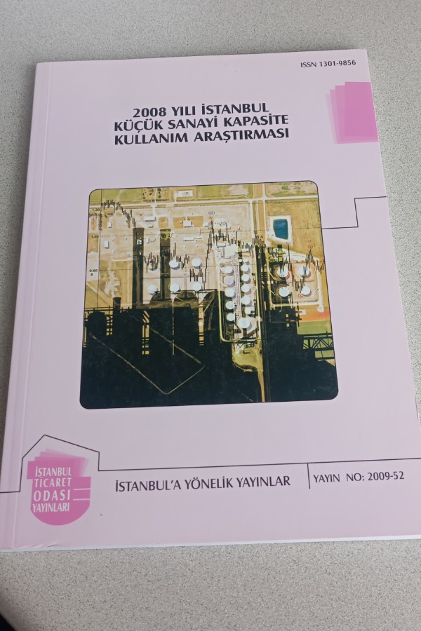 2008 YILI İSTANBUL KÜÇÜK SANAYI KAPASITE KULLANIM ARAŞTIRMASI
