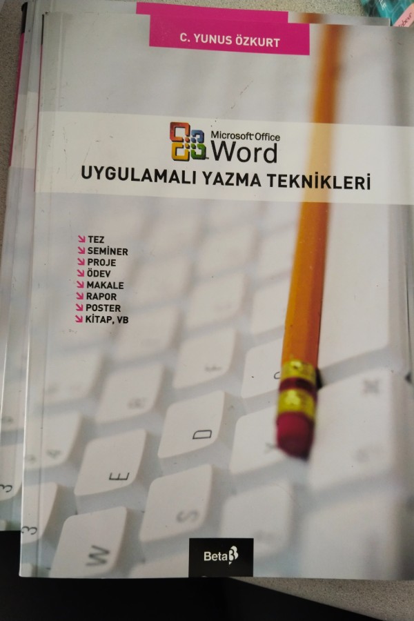 UYGULAMALI YAZMA TEKNIKLERI