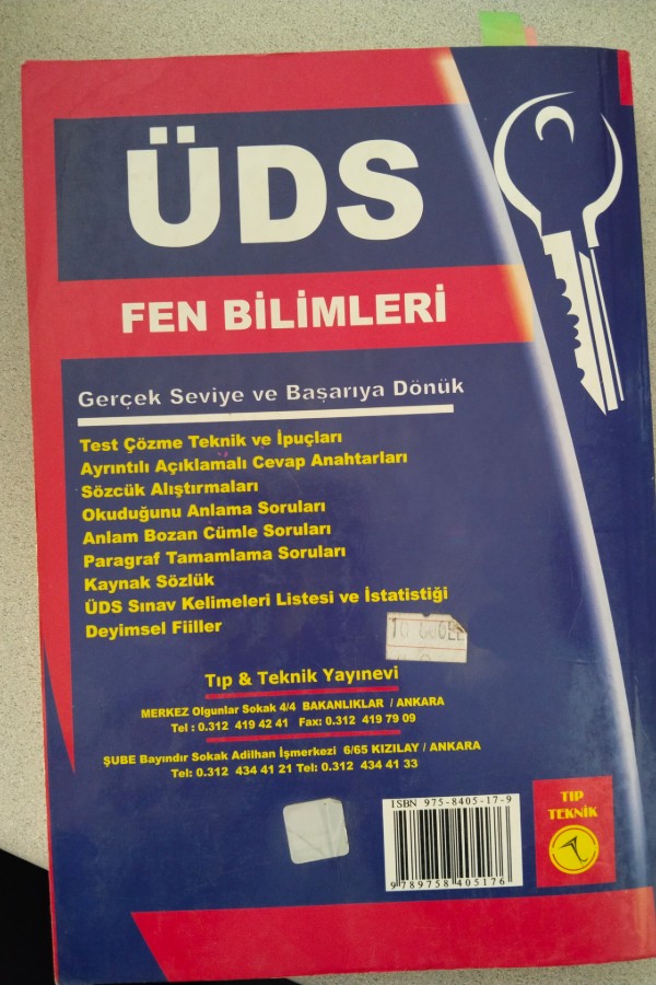 ÜDS FEN BILIMLERI