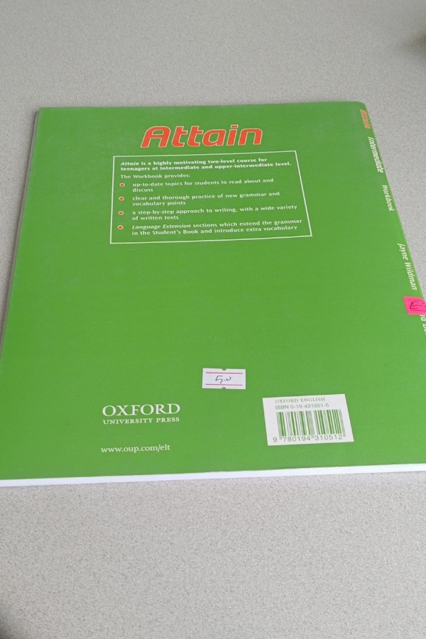ATTAIN INTERMEDIATE WORKBOOK