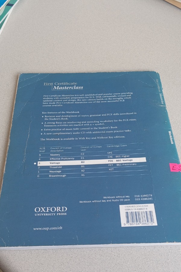 FIRST CERTIFICATE MASTERCLASS