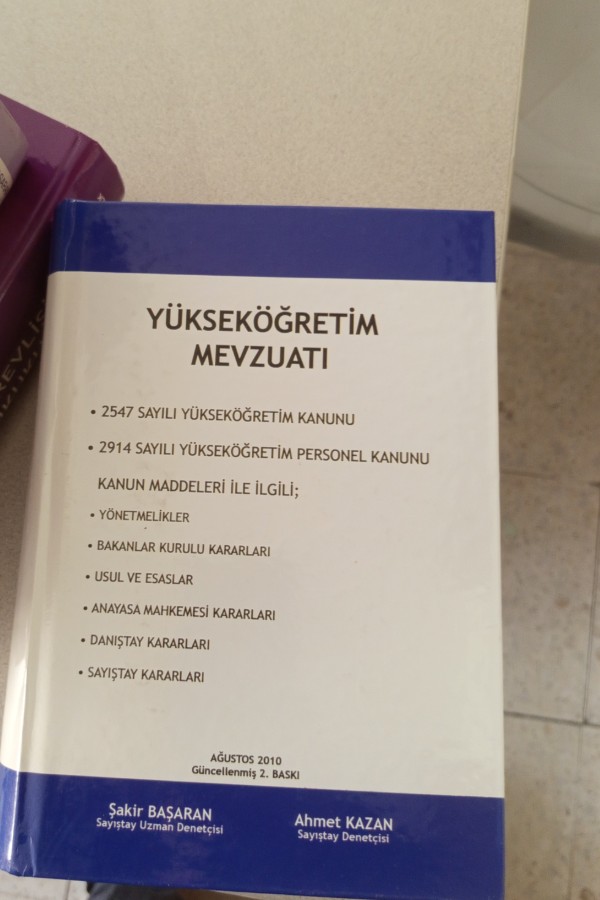 YÜKSEKÖĞRETIM MEVZUATI