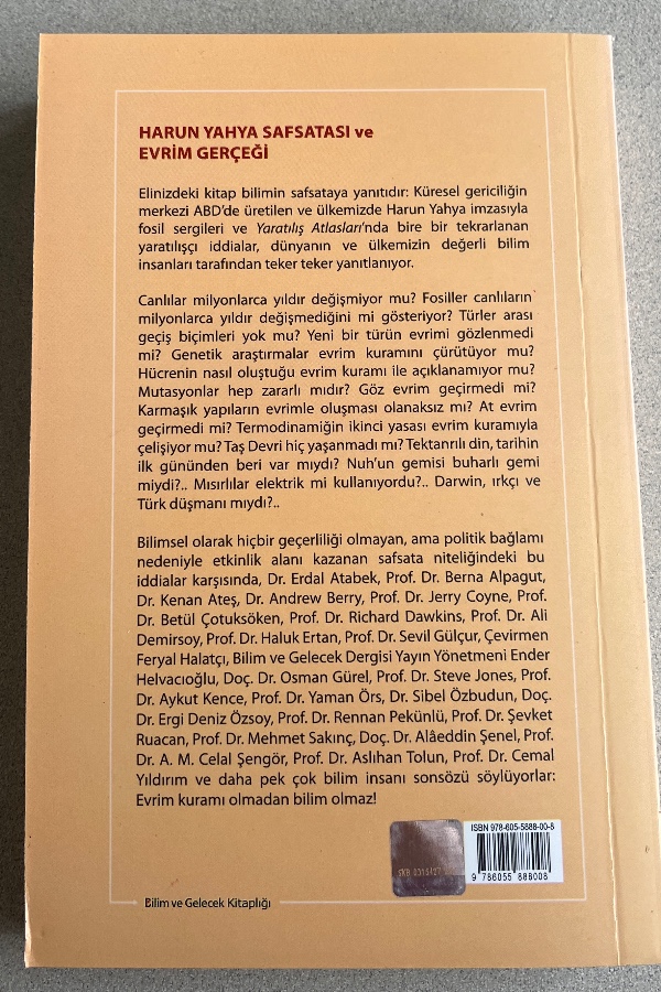 HARUN YAHYA SAFSATASI VE EVRIM GERÇEĞI