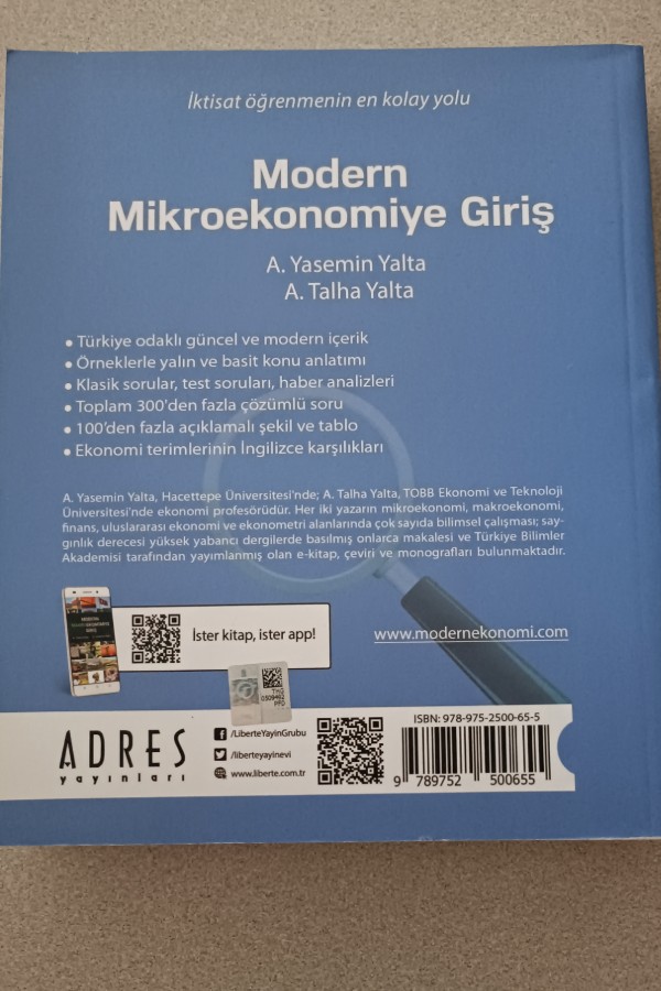 MODERN MIKROEKONOMIYE GIRIŞ