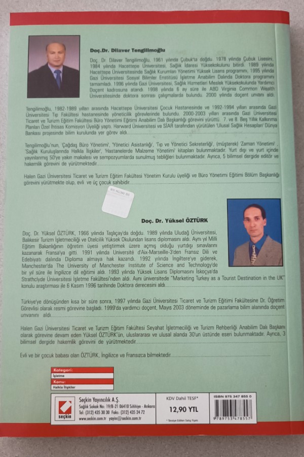İŞLETMELERDE HALKLA ILIŞKILER