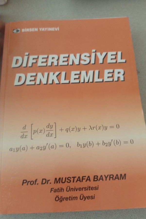 DIFRENSIYEL DENKLEMLER