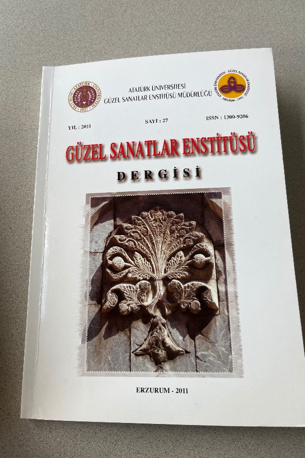 GÜZEL SANATLAR ENSTITÜSÜ DERGISI