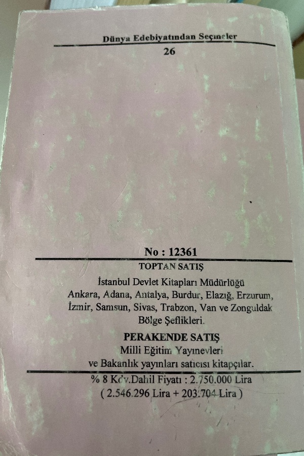 SEÇME HIKAYELER