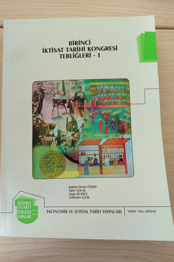 BIRINCI IKTISAT TARIHI KONGRESI TEBLIĞI-1