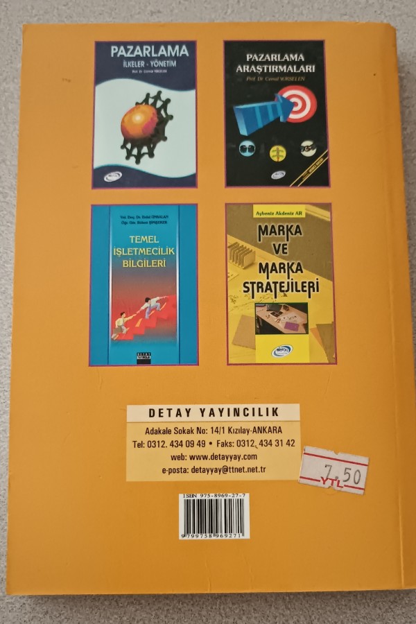 MARKETLERDE PAZARLAMA YÖNETIMI