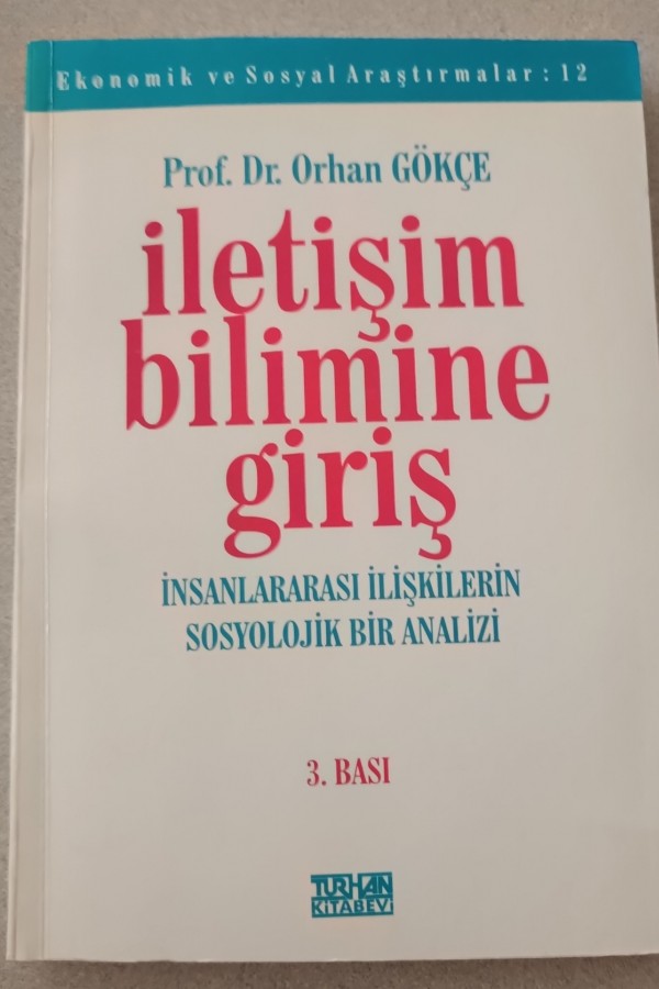 İLETIŞIM BILIMINE GIRIŞ