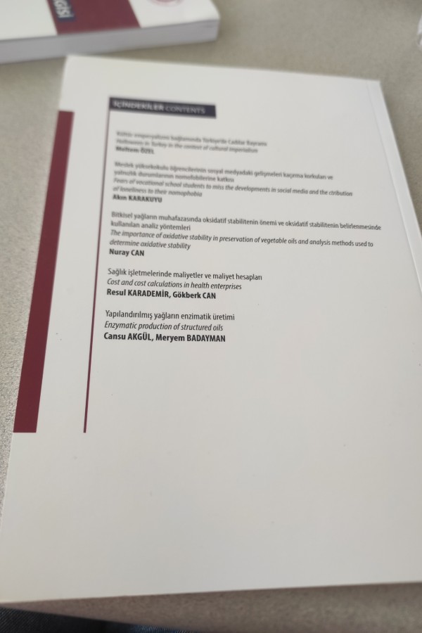 İSTANBUL AYDIN ÜNIVERSITESI ANADOLU BIL MESLEK YÜKSEKOKULU DERGISI