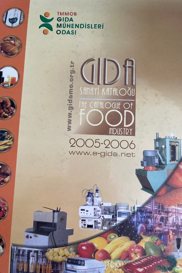 GIDA SANAYI KATALOĞU