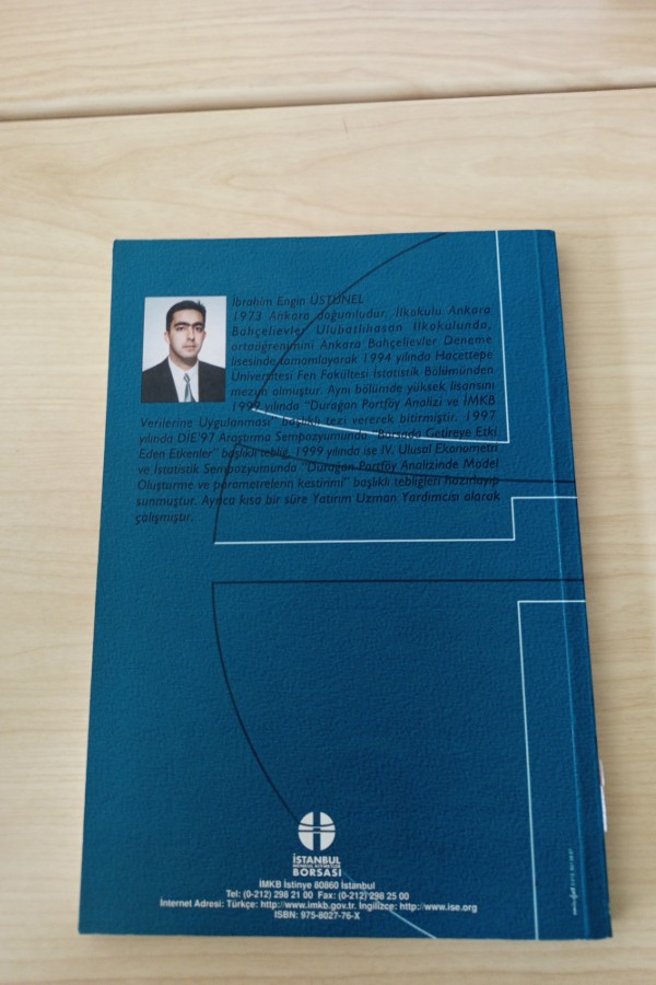 DURAN PORTFÖY ANALIZ VE İMKB VERILERINE UYGULAMASI
