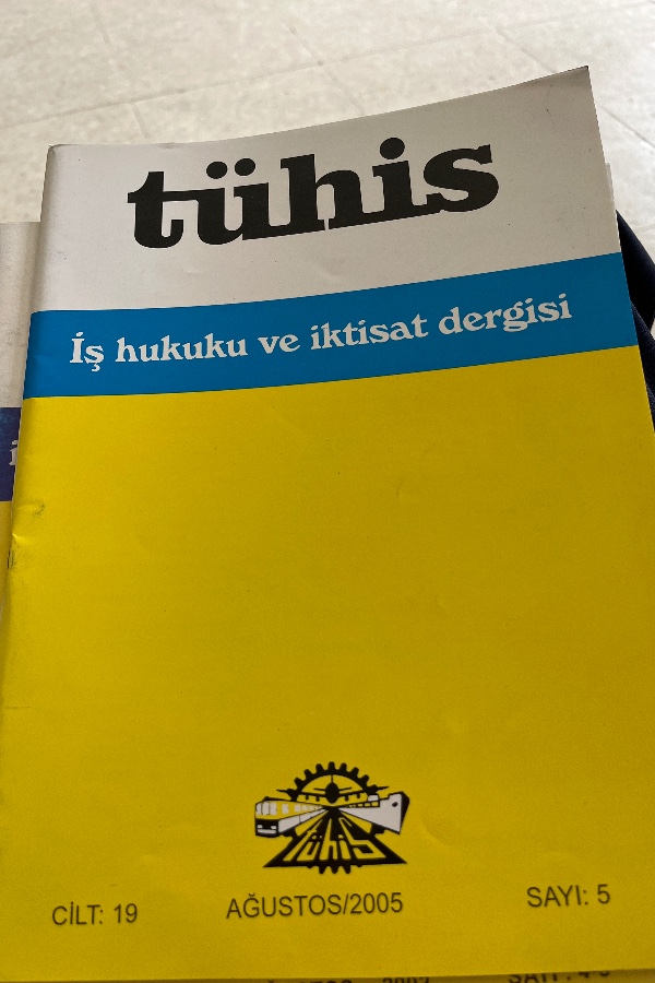 İŞ HUKUKU VE IKTISAT DERGISI