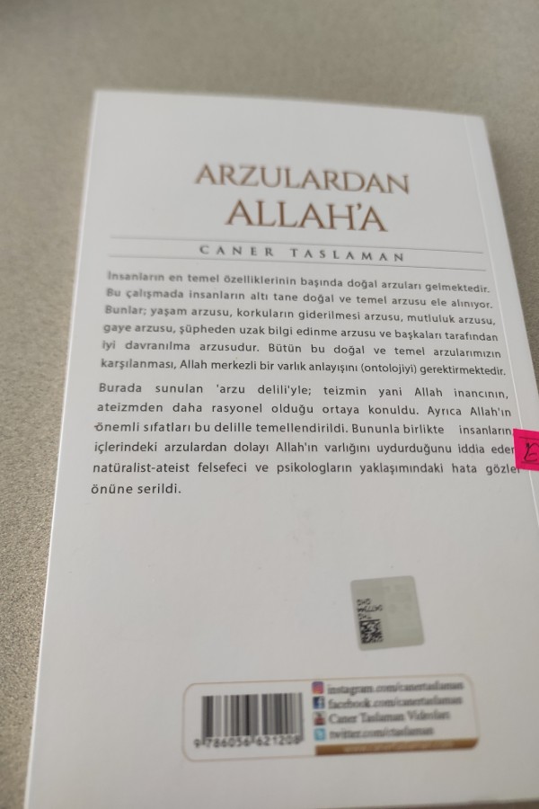 ARZULARDAN ALLAH'A