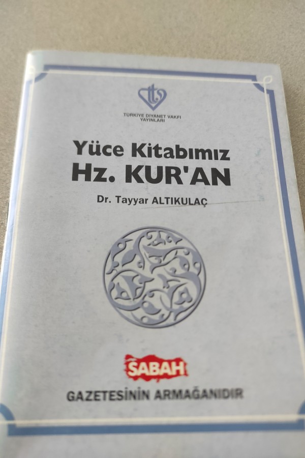 YÜCE KITABIMIZ HZ.KUR'AN