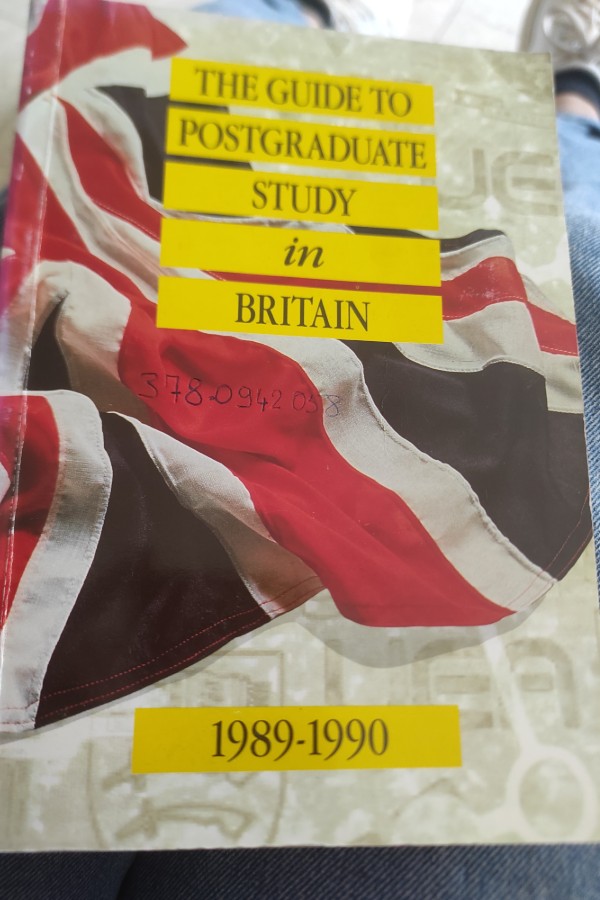 THE GUIDE TO POSTGRADUATE STUDY İN BRITAIN