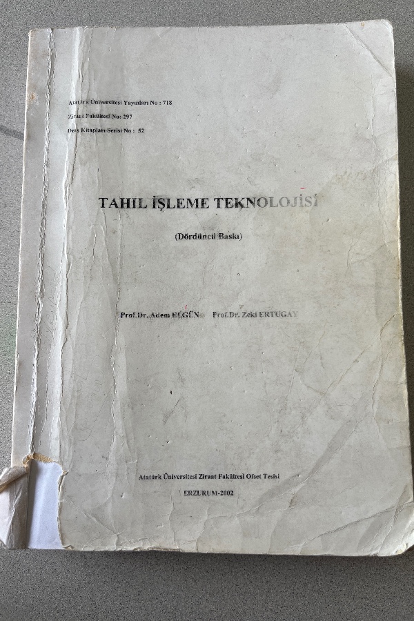 TAHIL IŞLETME TEKNOLOJISI